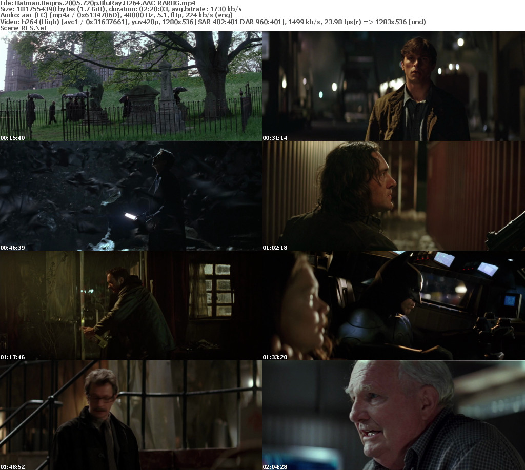 Batman Begins YIFY subtitles - details