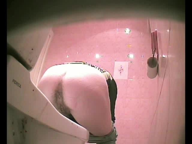 Подсмотренное видео в женском туалете 2