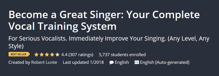 Become a Great Singer: Your Complete Vocal Training System