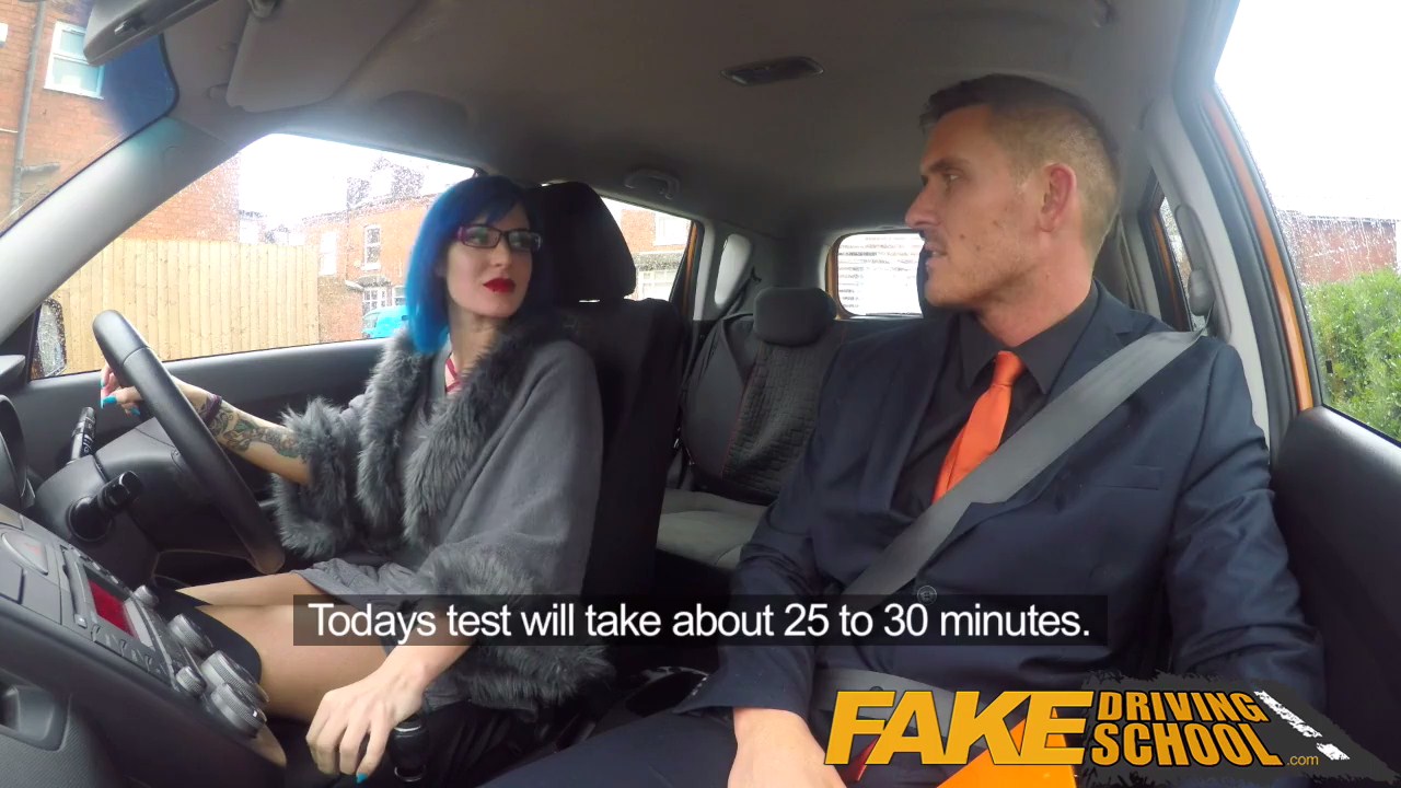Fake driving school students squirting