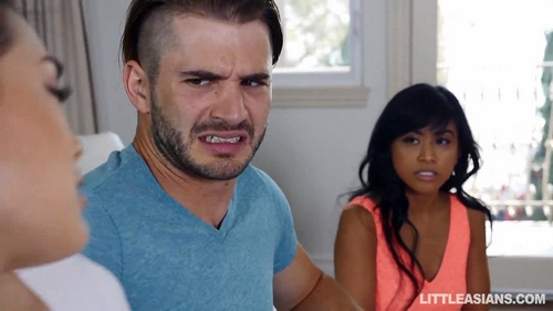 LittleAsians - Kaya Lin, Ember Snow Showing Her The Gropes (AVI/HD)