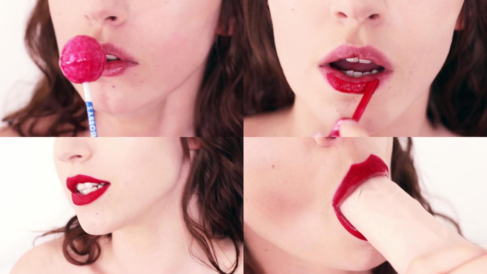 Lipstick tease free porn compilations