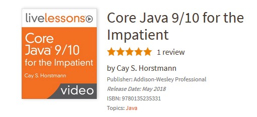 Core Java 9 10 for the Impatient