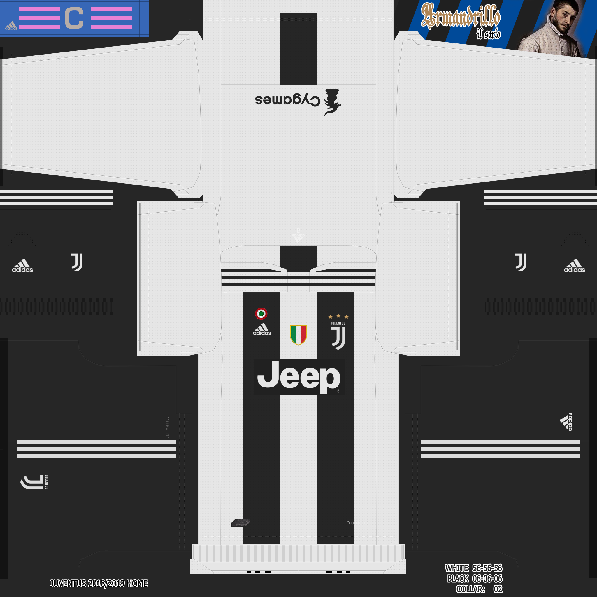 Kits Juventus FC 2018 19 PESTeam Forum