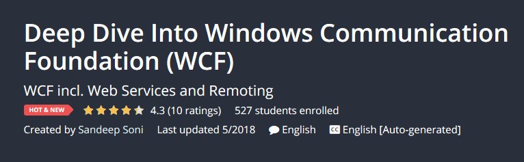 Udemy Deep Dive Into Windows Communication Foundation WCF