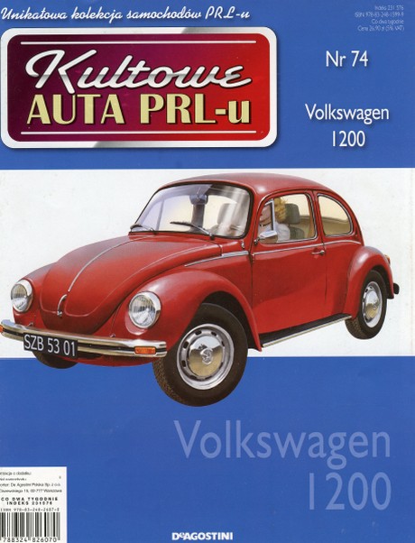 Kultowe Auta PRL-u - Volkswagen 1200 Garbus