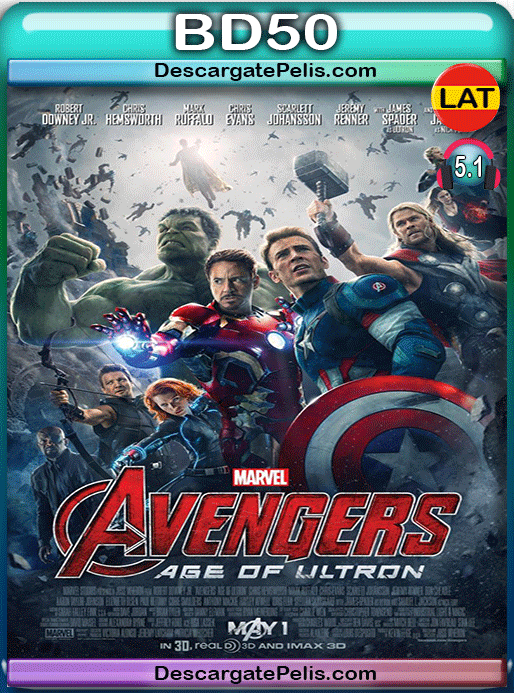 Avengers. Age of Ultron 2015 BD50 Latino