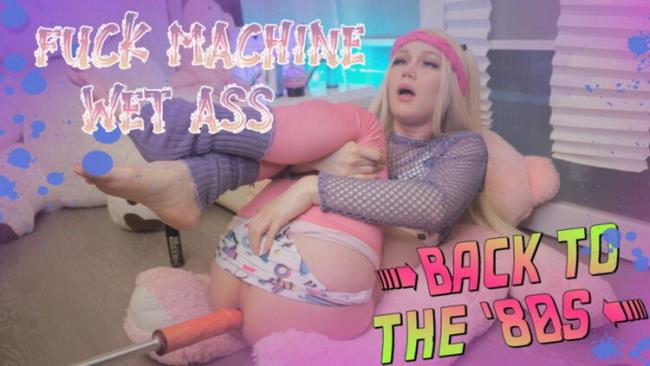 ManyVids.com: Fuck Machine Wet Ass Starring: Blondelashes19