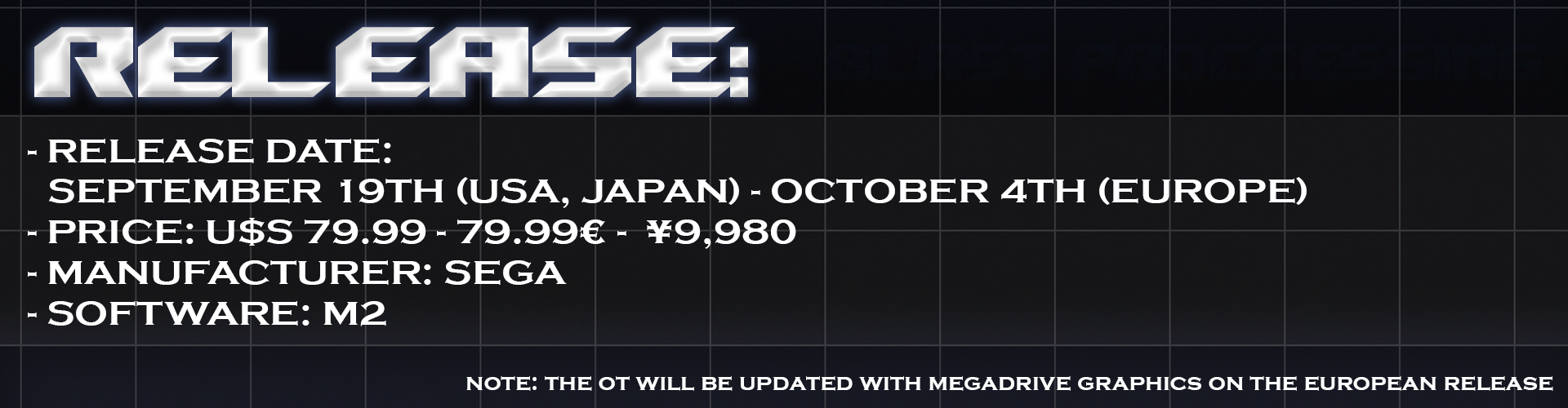 TGS 2019: We Want All These Exclusive Sega Mega Drive Mini Cartridge  Gachas!
