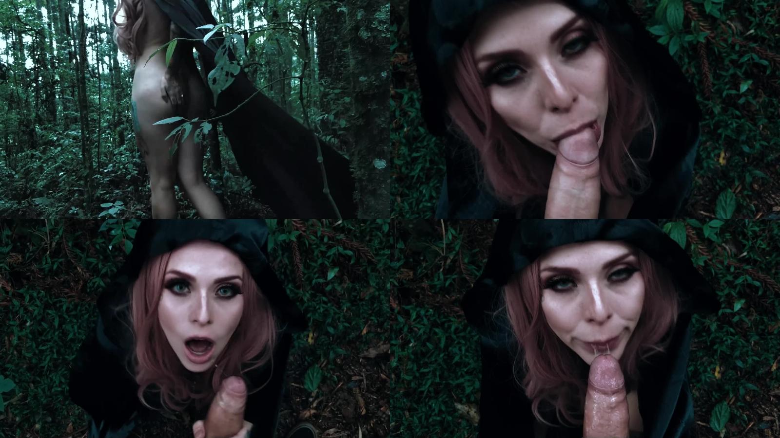 Witch swallows hansel cum xxx