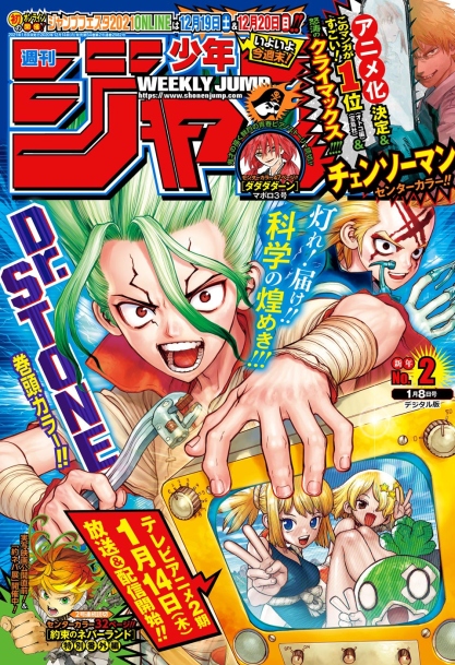 TOC: Weekly Shonen Magazine #52 (Ano 2020) - Analyse It