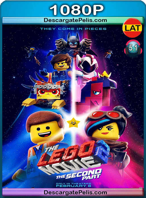 The lego movie 2. The second part 2019 1080p BRrip Latino – Inglés