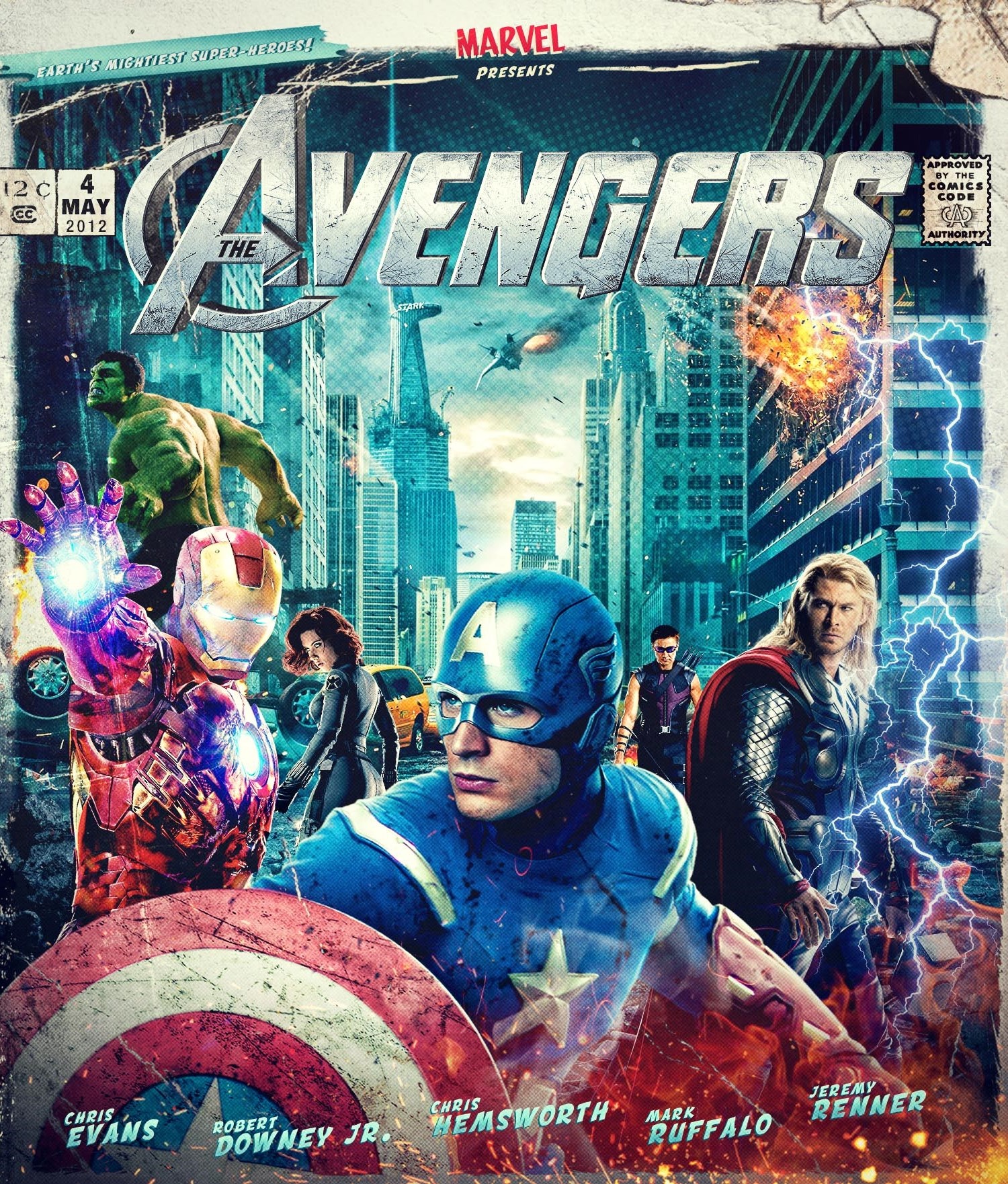 The Marvel Avengers Poster.................jpg